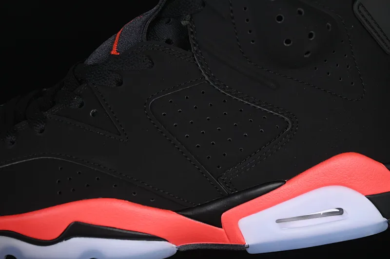 All categories Air Jordan Jordan series basketball shoes Air Jordan 6 OG version Air Jordan 6 "Infrared" AJ6 Joe 6 new black infrared CT8529-001
